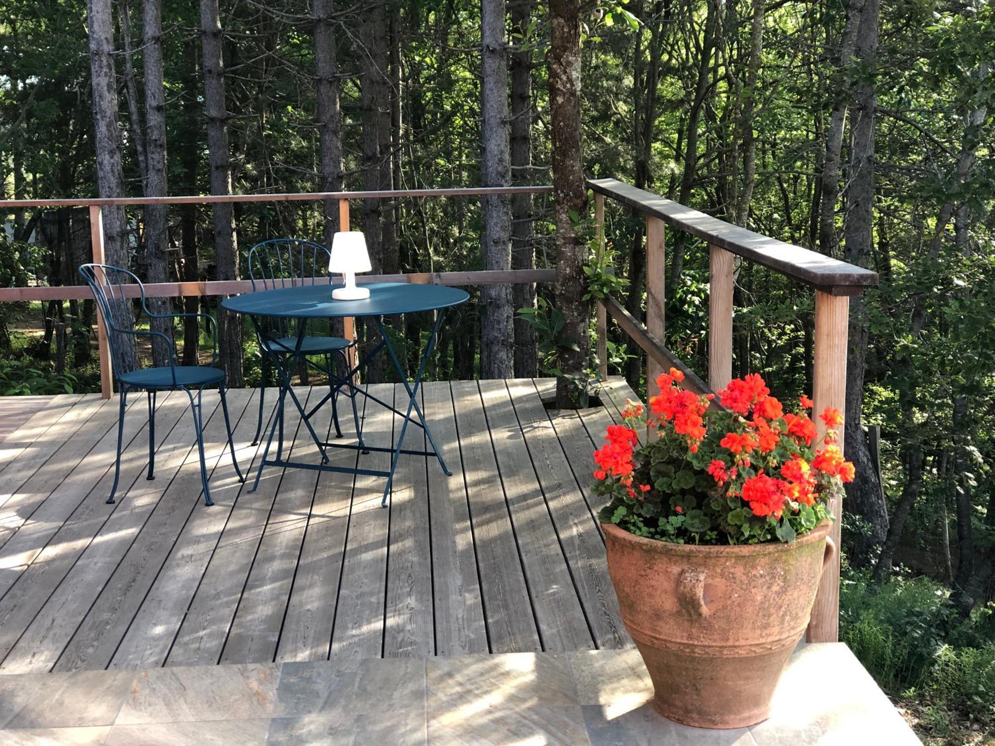 Bed and Breakfast Reve D'Etoiles Saint-Laurent-de-Cerdans Exterior foto